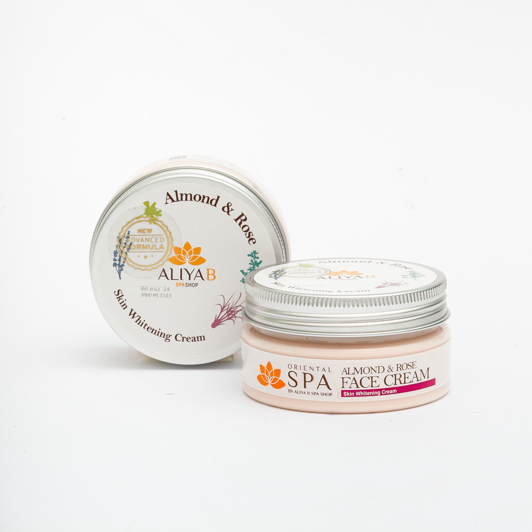 Almond and Rose Skin Whitening Cream Advanced Formula - Aliya B
